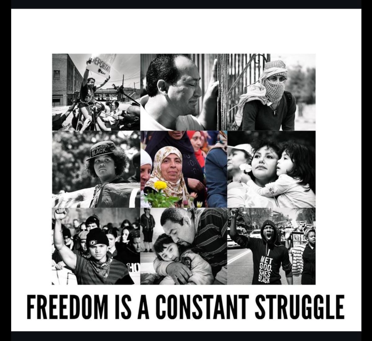 Freedom is a Constant Struggle